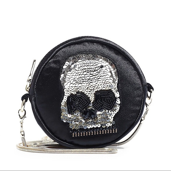 Steve Madden BMandy Skull Micro Mini Crossbody Bag - Picture 1 of 8